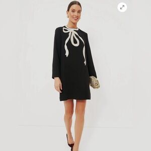 TUCKERNUCK Black Bow Mini Jamie Dress - size small